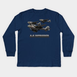 A-6 Intruder Kids Long Sleeve T-Shirt